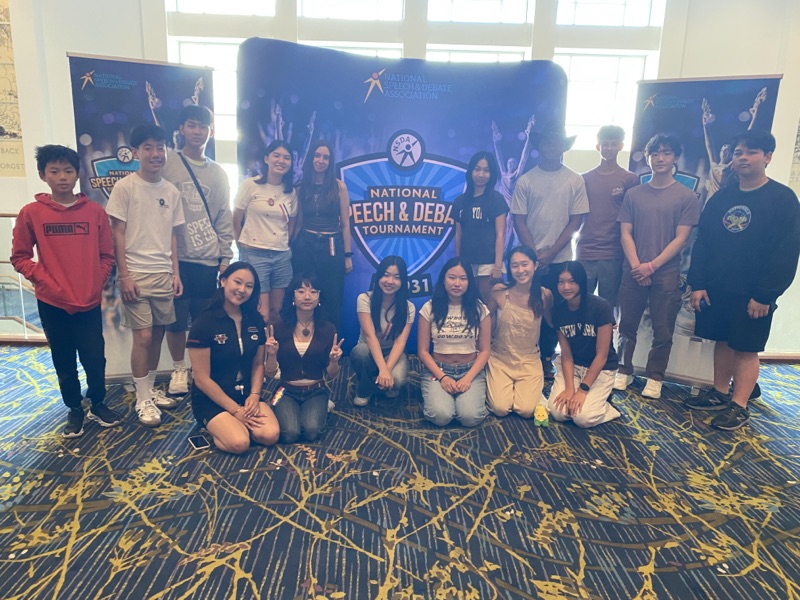 Nova 42 students at the National Speech and Debate Tournament